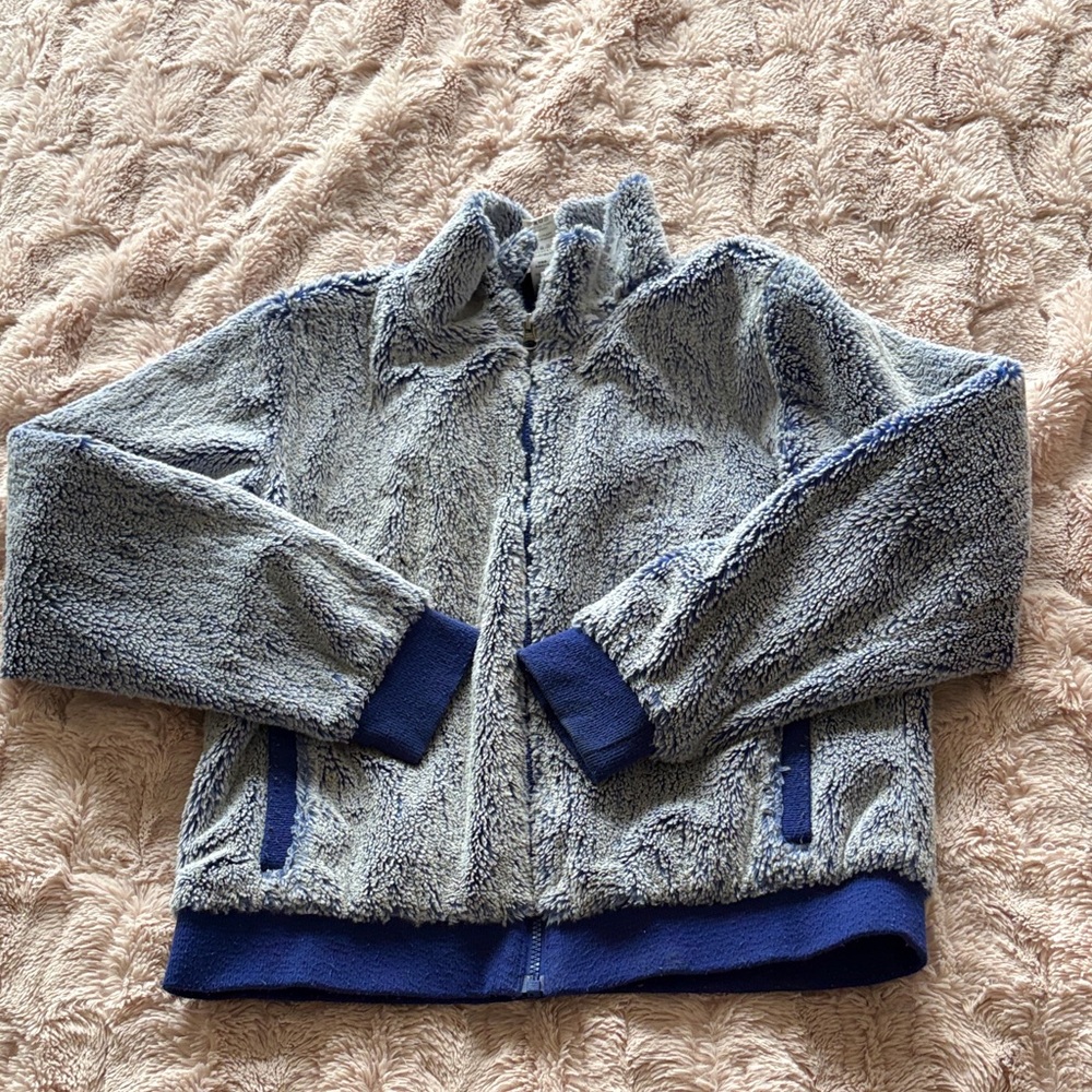 Patagonia Cozy Blue Fleece Coat